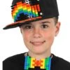 Black Snapback Hat | Bricky Blocks -Halloween Costumes bricky blocks black snapback hat