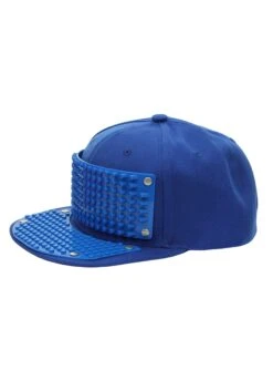 Bricky Blocks Blue Snapback Hat 7 Bricky Blocks Blue Snapback Hat -Halloween Costumes bricky blocks blue snapback hat alt 2