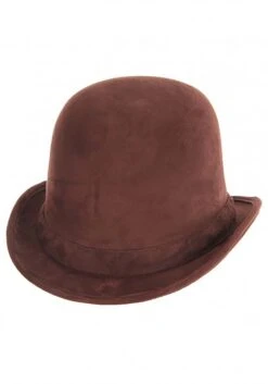 Brown Derby Top Hat -Halloween Costumes brown derby hat alt 2