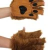 Brown Fingerless Adult Paws -Halloween Costumes brown fingerless paws 1