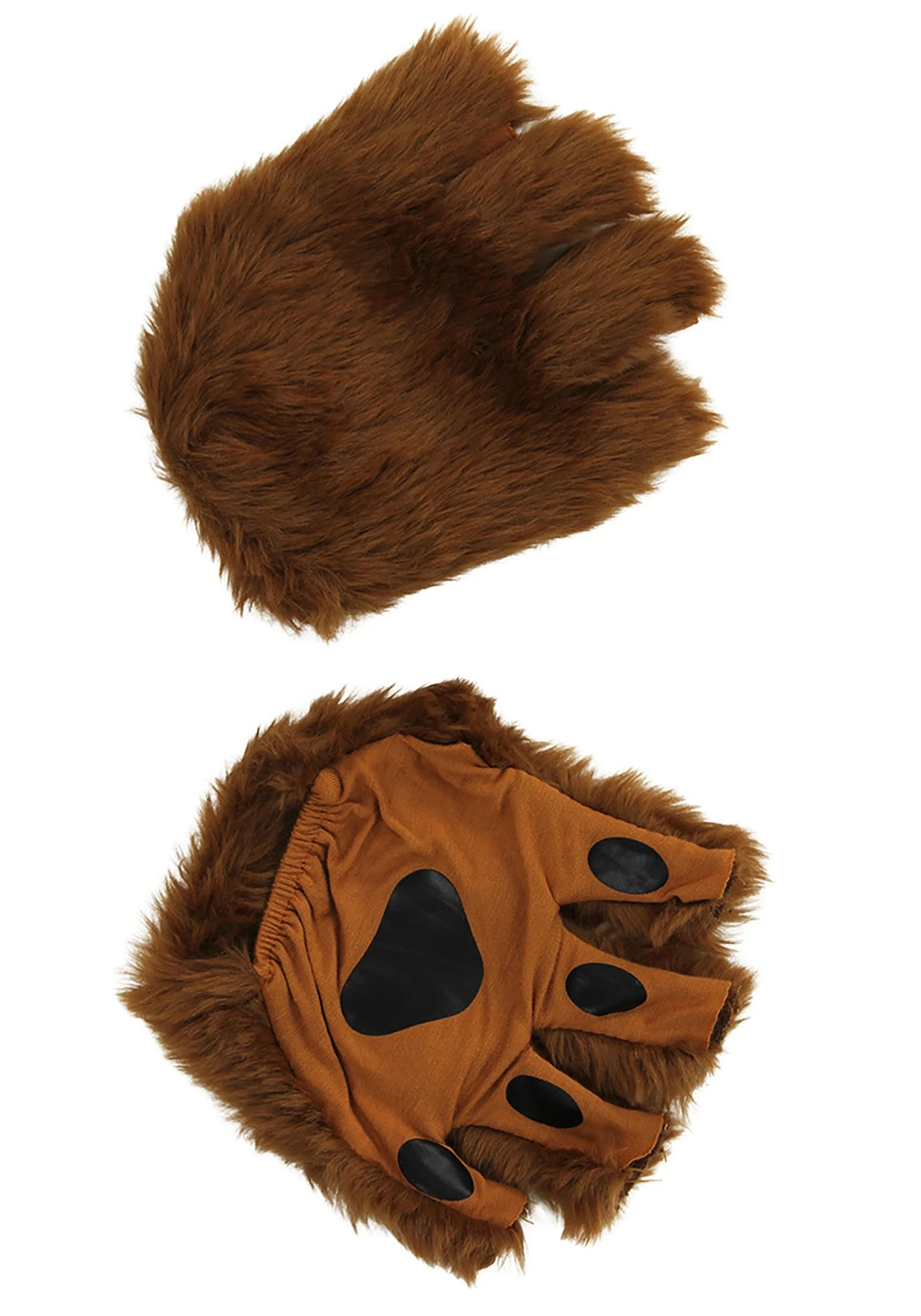 Brown Fingerless Adult Paws 4 Brown Fingerless Adult Paws - Image 2