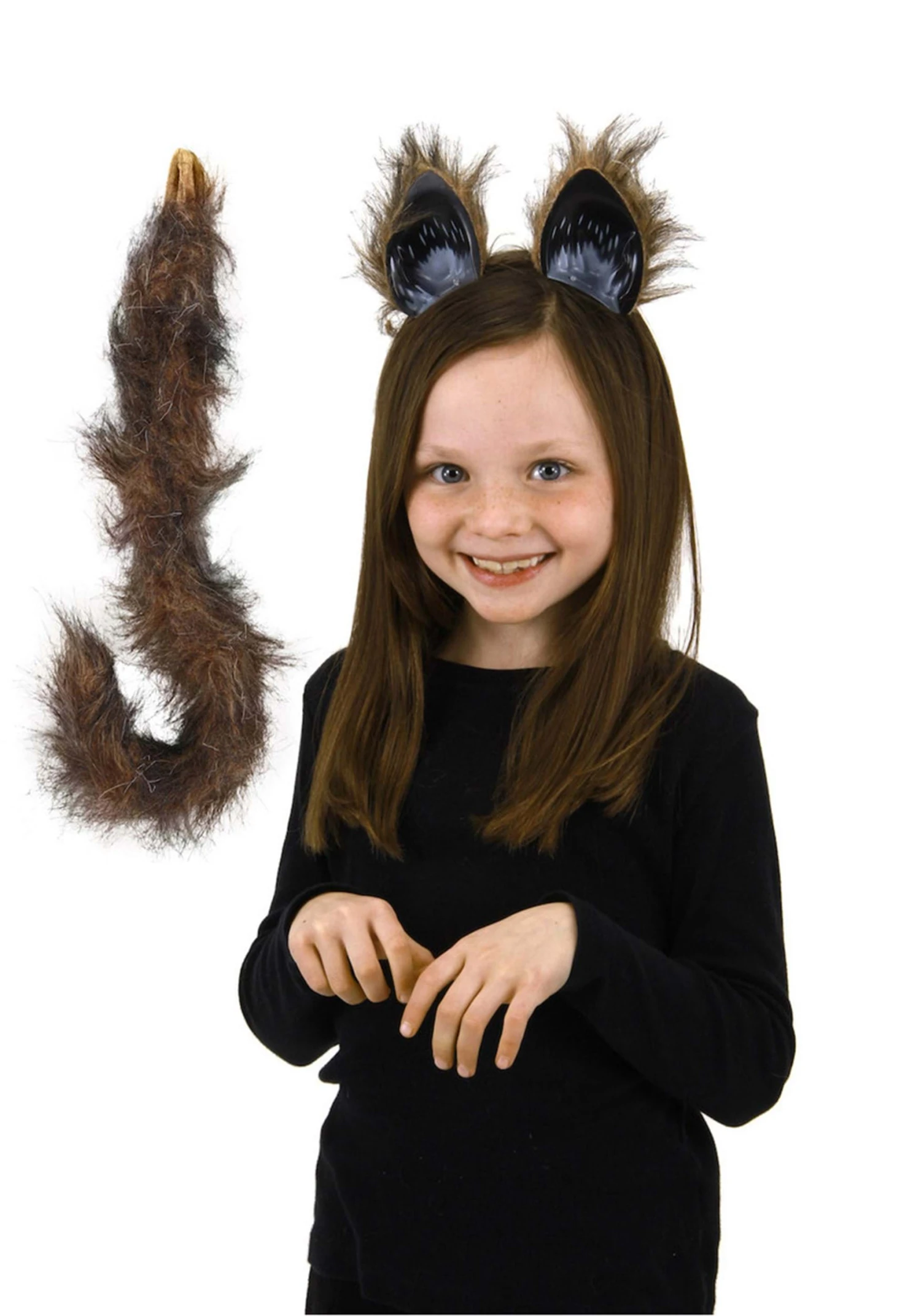 Furry Brown Cat Ears And Tail 4 Furry Brown Cat Ears And Tail - Image 2