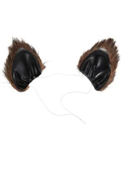 Furry Brown Cat Ears And Tail 11 Furry Brown Cat Ears And Tail -Halloween Costumes brown furry cat tail and ears alt 4
