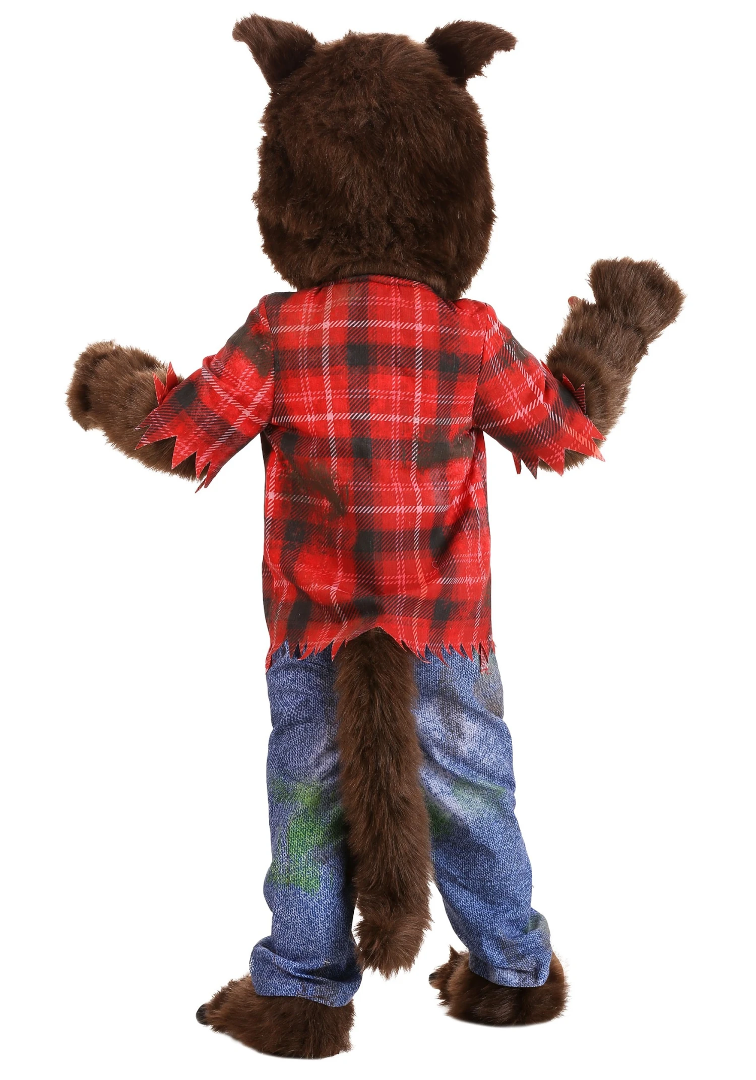 Toddler Brown Werewolf Costume 4 Toddler Brown Werewolf Costume - Image 2