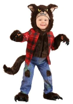 Toddler Brown Werewolf Costume