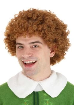 Buddy The Elf Wig For Men 6 Buddy The Elf Wig For Men -Halloween Costumes buddy the elf buddy wig alt 1