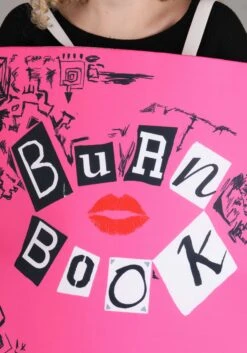 Mean Girls Burn Book Sandwich Board Costume For Adults -Halloween Costumes burn book sandwich board costume alt 3