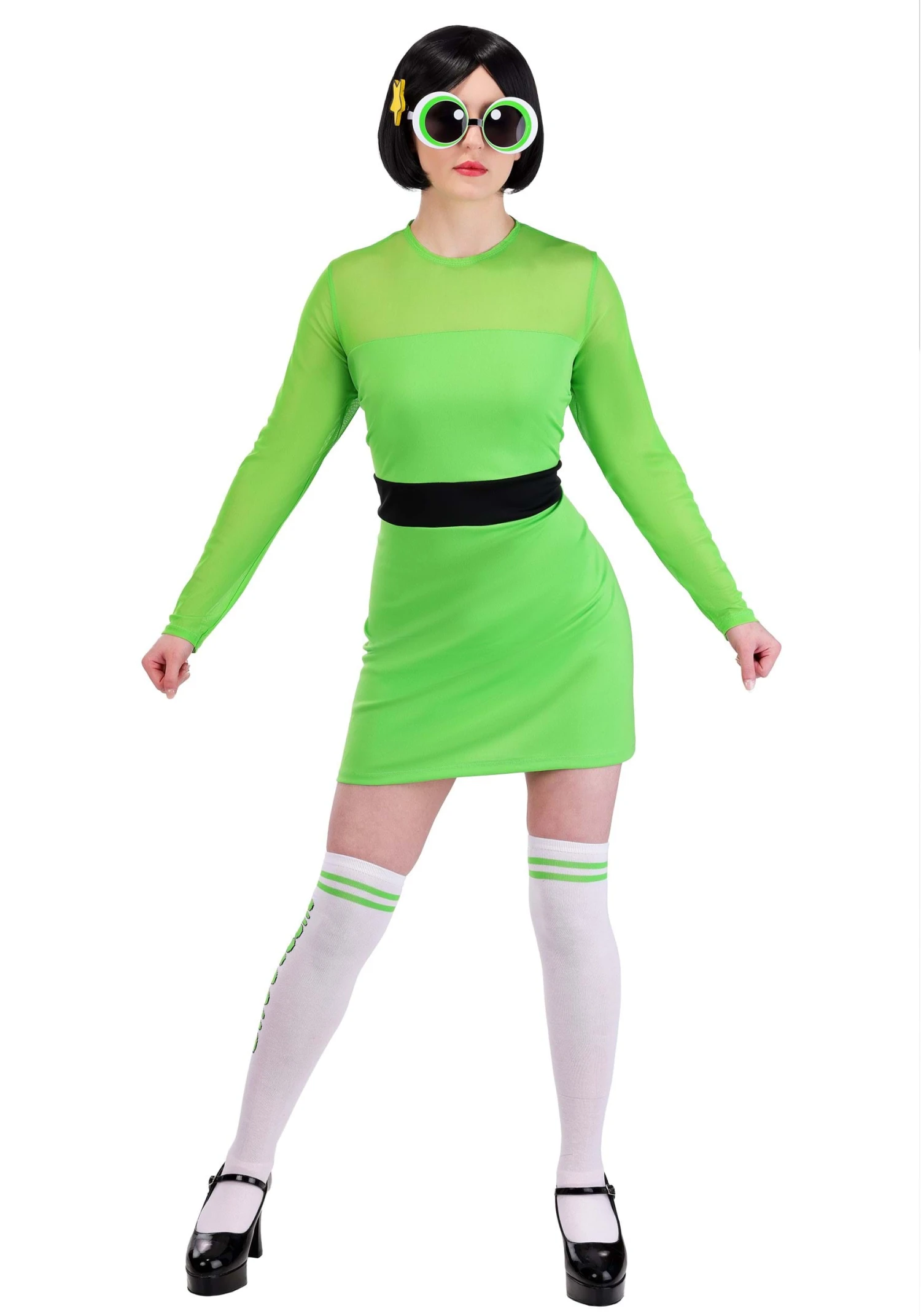 AMSCAN Women's The Powerpuff Girls Buttercup Costume 3 AMSCAN Women's The Powerpuff Girls Buttercup Costume