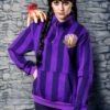 Cakeworthy Nevermore Academy 1/4 Zip Pullover For Adults -Halloween Costumes cakeworthy adult nevermore academy zip pullover