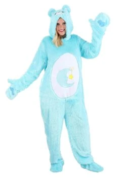 Care Bears Adult Classic Bed Time Bear Costume -Halloween Costumes care bears adult classic bedtime bear costume alt 7
