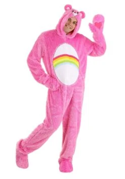 Care Bears Classic Cheer Bear Costume For Adults 10 Care Bears Classic Cheer Bear Costume For Adults -Halloween Costumes care bears adult classic cheer bear costume alt 1