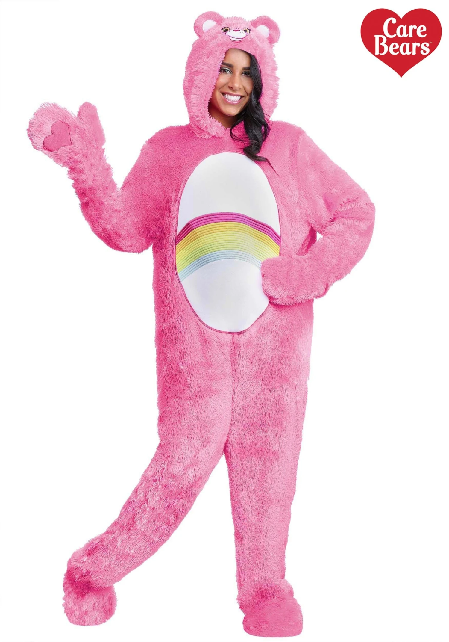 Care Bears Classic Cheer Bear Costume For Adults 3 Care Bears Classic Cheer Bear Costume For Adults