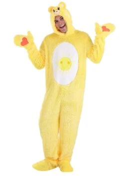 Care Bears Adult Classic Funshine Bear Costume -Halloween Costumes care bears adult classic funshine bear costume alt 3
