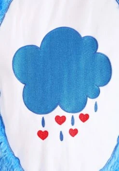 Care Bears Adult Plus Size Classic Grumpy Bear Costume -Halloween Costumes care bears adult classic grumpy bear costume alt 2