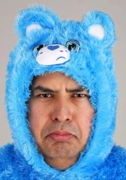 Care Bears Adult Plus Size Classic Grumpy Bear Costume -Halloween Costumes care bears adult classic grumpy bear costume alt 4