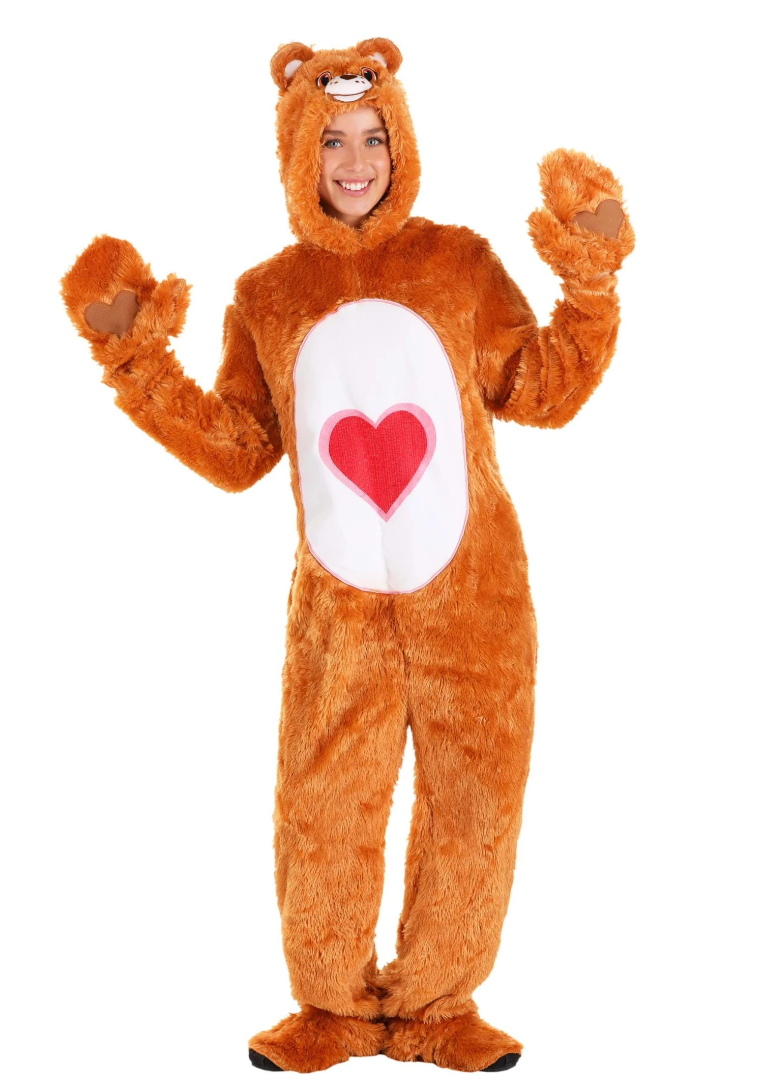 Care Bears Adult Classic Tenderheart Bear Costume 9 Care Bears Adult Classic Tenderheart Bear Costume - Image 7