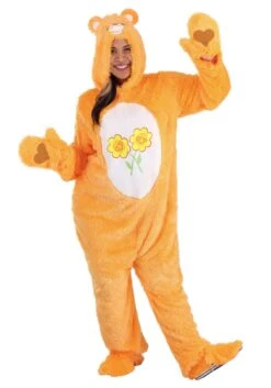 Care Bears Friend Bear Costume For Adults 7 Care Bears Friend Bear Costume For Adults -Halloween Costumes care bears adult friend bear costume alt 1