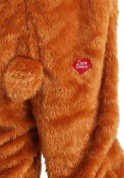Plus Size Adult Classic Tenderheart Care Bears Costume -Halloween Costumes care bears adult plus classic tenderheart bear cos alt 1