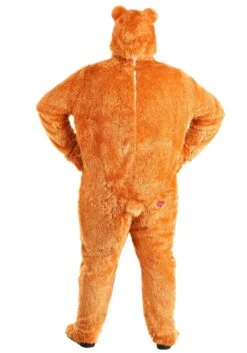 Plus Size Adult Classic Tenderheart Care Bears Costume -Halloween Costumes care bears adult plus classic tenderheart bear cos alt 5