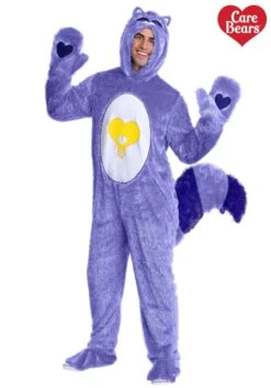Adult Care Bears & Cousins Bright Heart Raccoon Costume