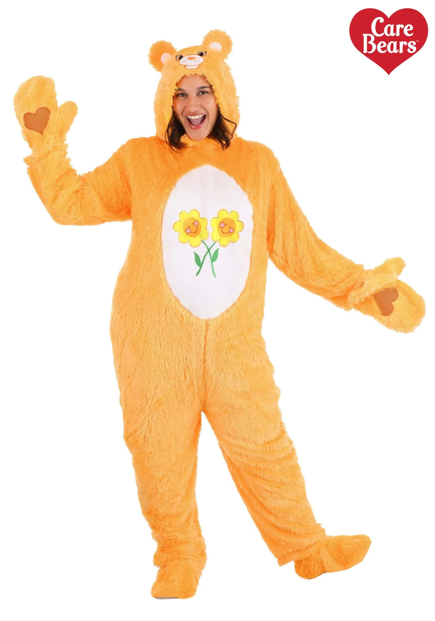 Plus Size Adult Care Bears Friend Bear Costume 3 Plus Size Adult Care Bears Friend Bear Costume