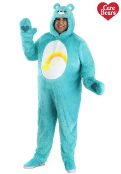 Adult Plus Size Care Bears Wish Bear Costume