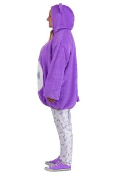 Plus Size Care Bears Deluxe Share Bear Hoodie Women's Costume -Halloween Costumes care bears plus size womens deluxe share bear hoo alt 2