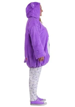 Plus Size Care Bears Deluxe Share Bear Hoodie Women's Costume -Halloween Costumes care bears plus size womens deluxe share bear hoo alt 3