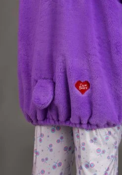 Plus Size Care Bears Deluxe Share Bear Hoodie Women's Costume -Halloween Costumes care bears plus size womens deluxe share bear hoo alt 9