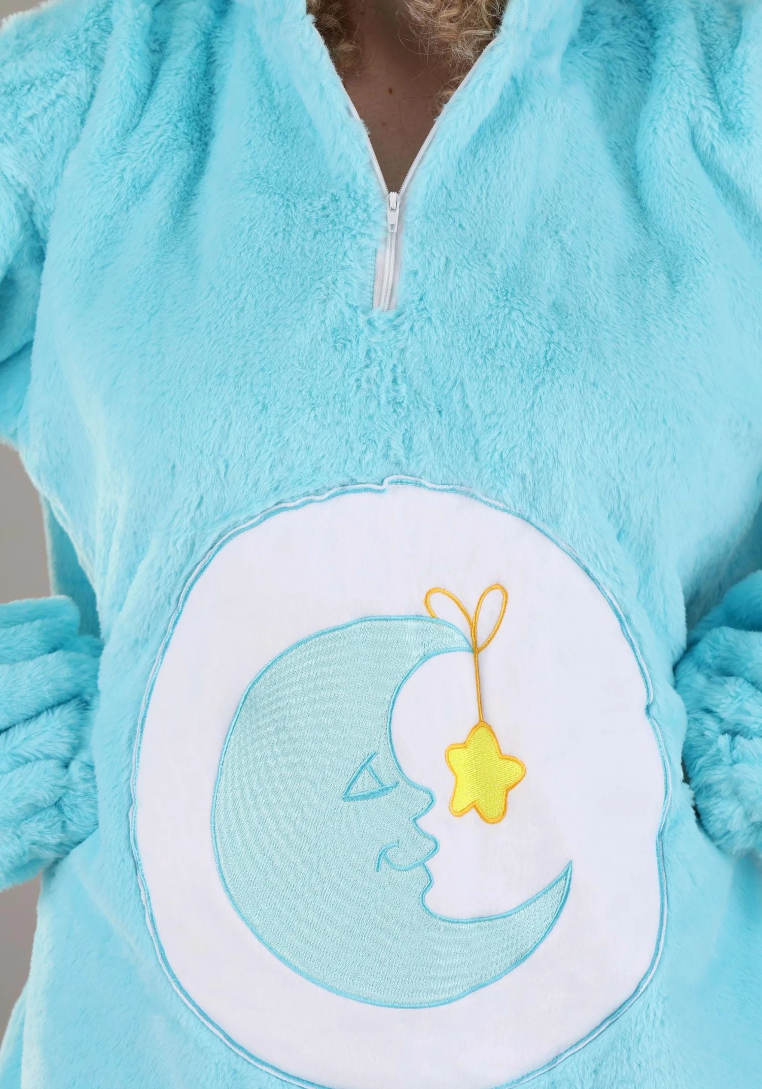 Care Bears Deluxe Bedtime Bear Hoodie Women's Costume 6 Care Bears Deluxe Bedtime Bear Hoodie Women's Costume - Image 4