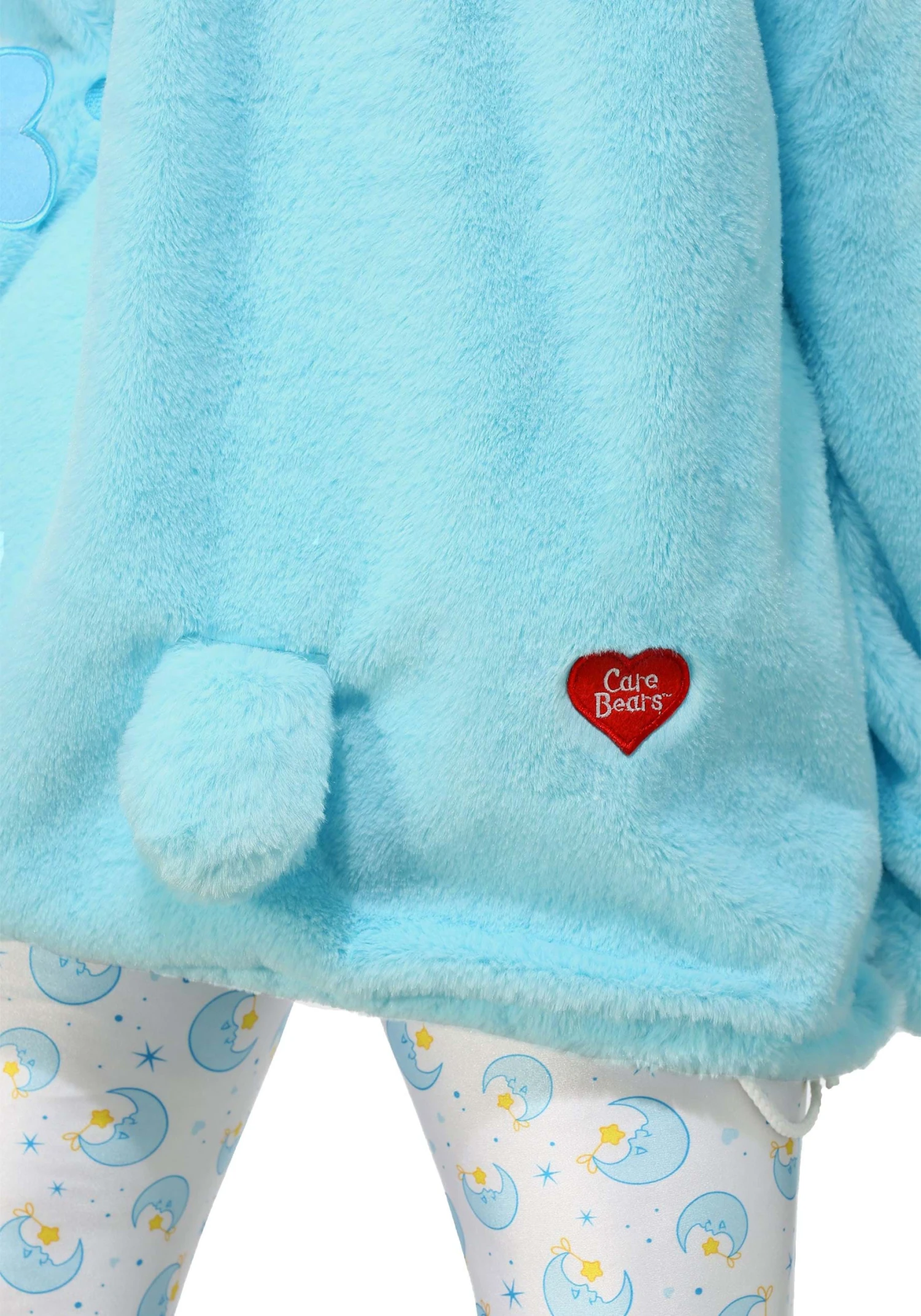 Care Bears Deluxe Bedtime Bear Hoodie Women's Costume 8 Care Bears Deluxe Bedtime Bear Hoodie Women's Costume - Image 6