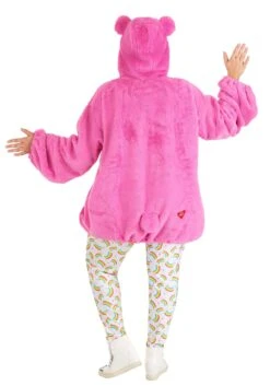 Care Bears Women's Plus Size Deluxe Cheer Bear Hoodie Costume 13 Care Bears Women's Plus Size Deluxe Cheer Bear Hoodie Costume -Halloween Costumes care bears womens plus deluxe cheer bear costume alt 5
