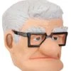 Disney Up Carl Latex Costume Mask For Adults -Halloween Costumes carl latex mask