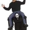 Fun World Carry Me Ghost Face Adult Costume -Halloween Costumes carry me ghost face adult costume