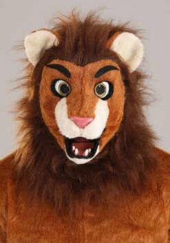 Adult Cartoon Lion Mouth Mover Costume 11 Adult Cartoon Lion Mouth Mover Costume -Halloween Costumes cartoon lion mouth mover costume alt 2