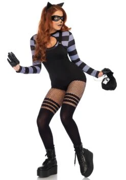 LEG AVENUE Women's Cat Burglar Costume 7 LEG AVENUE Women's Cat Burglar Costume -Halloween Costumes cat burglar womens costume 2