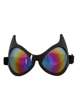 Cat Eye Rainbow Goggles -Halloween Costumes cat eye goggles rainbow alt 1