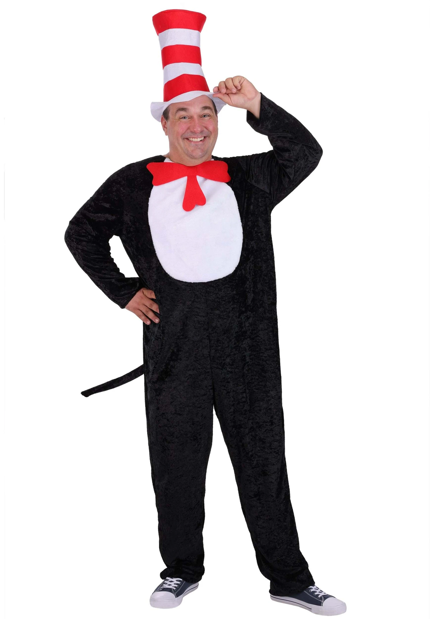 Cat In The Hat Adult Costume 3 Cat In The Hat Adult Costume