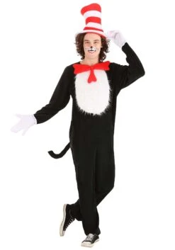 Cat In The Hat Plus Size Adult Costume 20 Cat In The Hat Plus Size Adult Costume -Halloween Costumes cat in the hat adult plus size costume alt 3