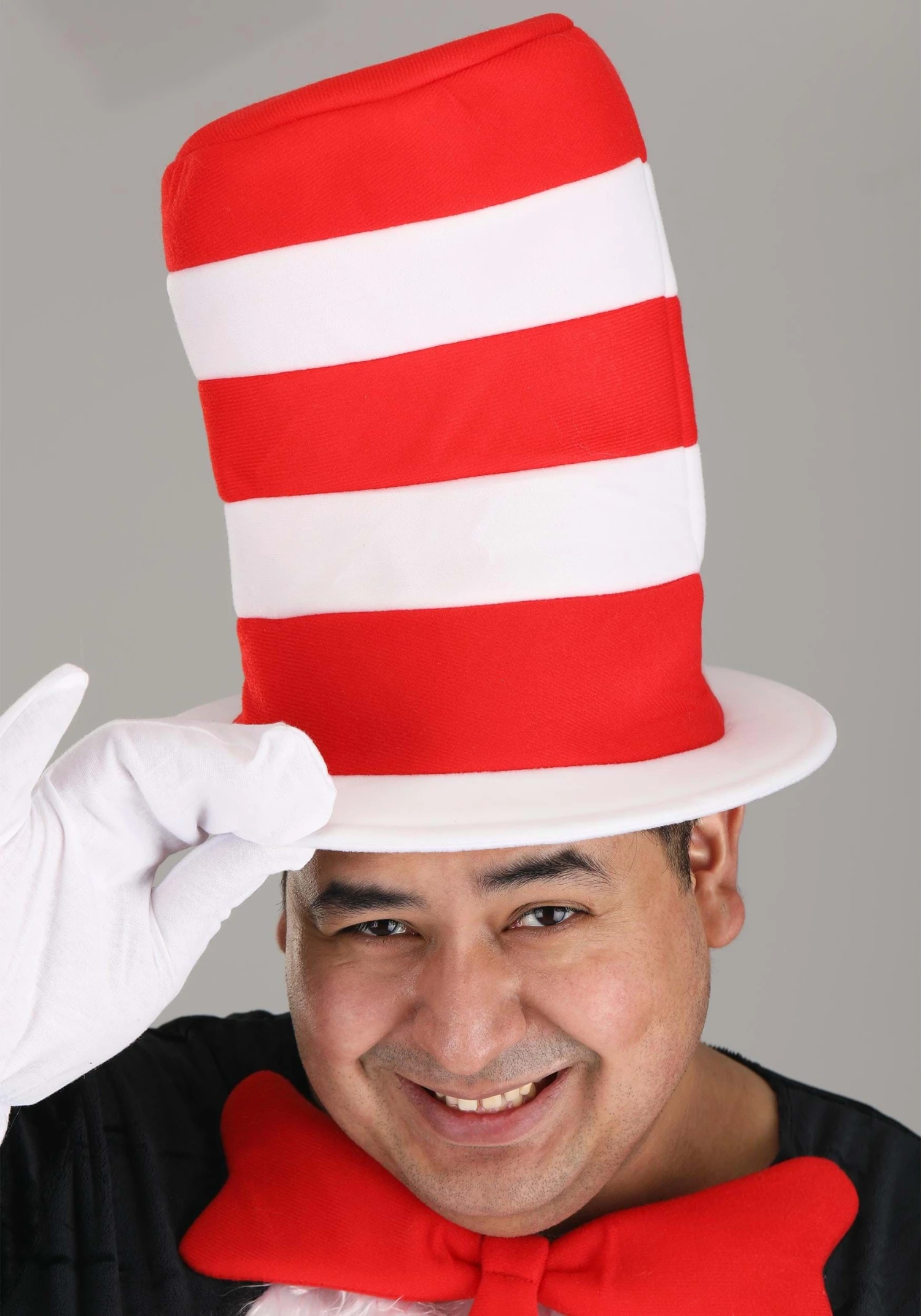 Cat In The Hat Plus Size Adult Costume 7 Cat In The Hat Plus Size Adult Costume - Image 5