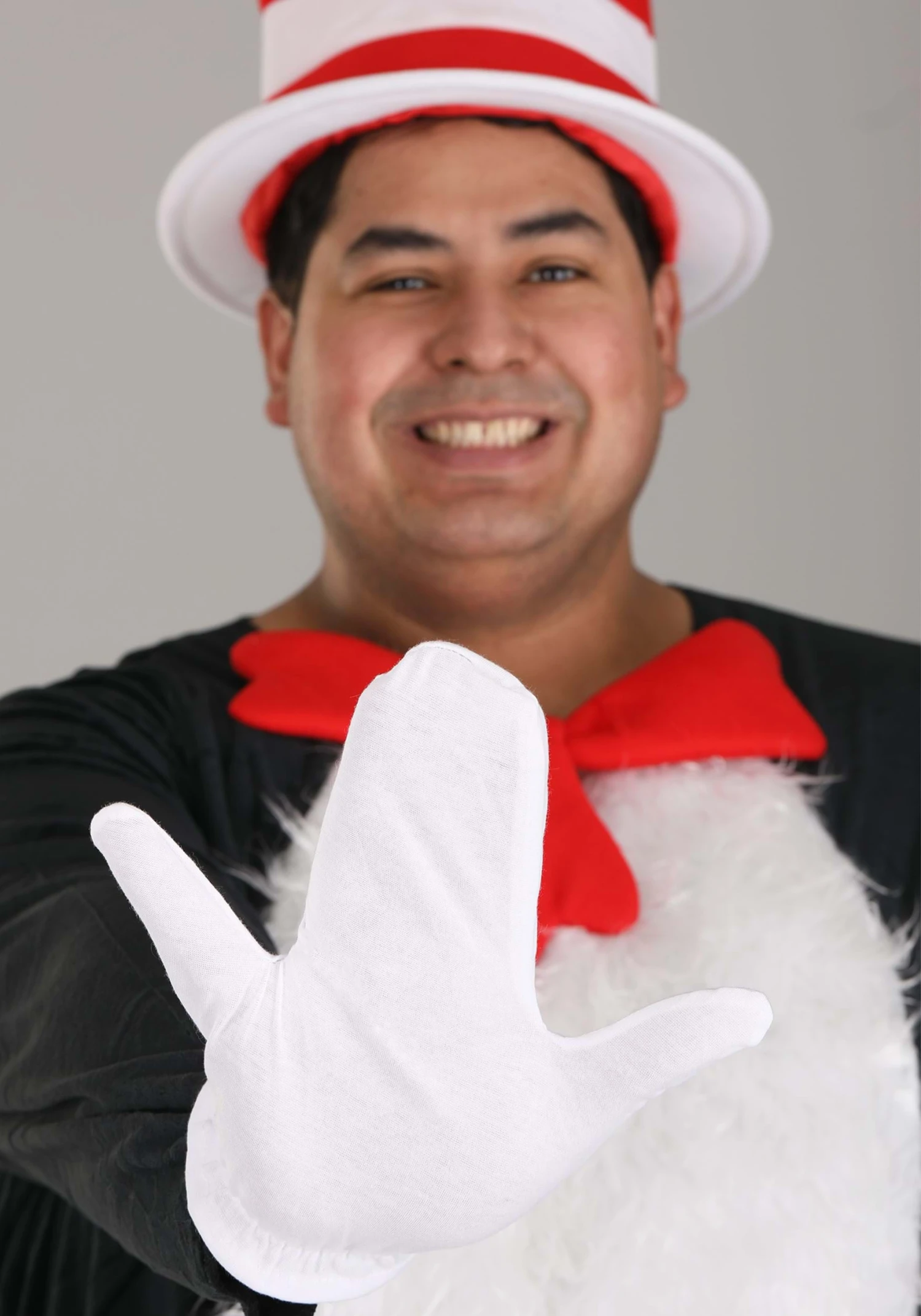 Cat In The Hat Plus Size Adult Costume 9 Cat In The Hat Plus Size Adult Costume - Image 7