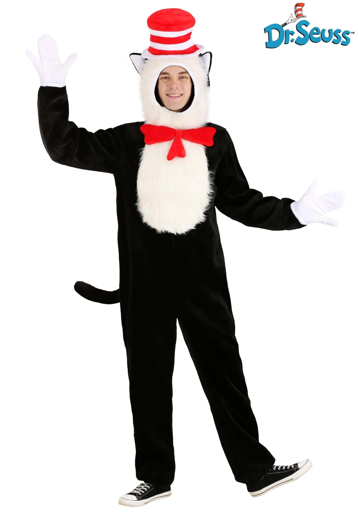 Adult Cat In The Hat Premium Costume 3 Adult Cat In The Hat Premium Costume