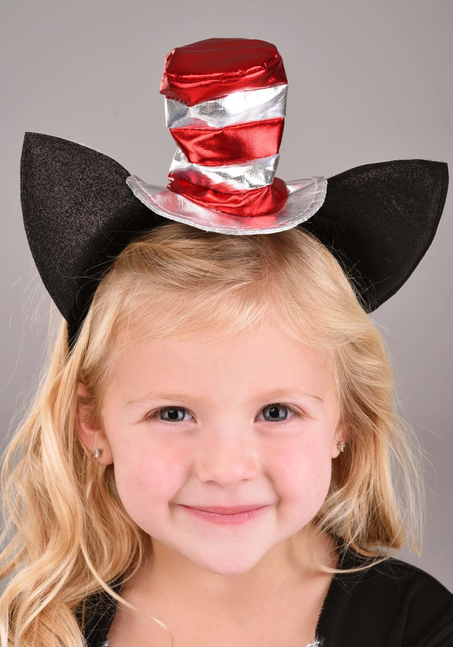 Girls Cat In The Hat Toddler Costume 4 Girls Cat In The Hat Toddler Costume - Image 2