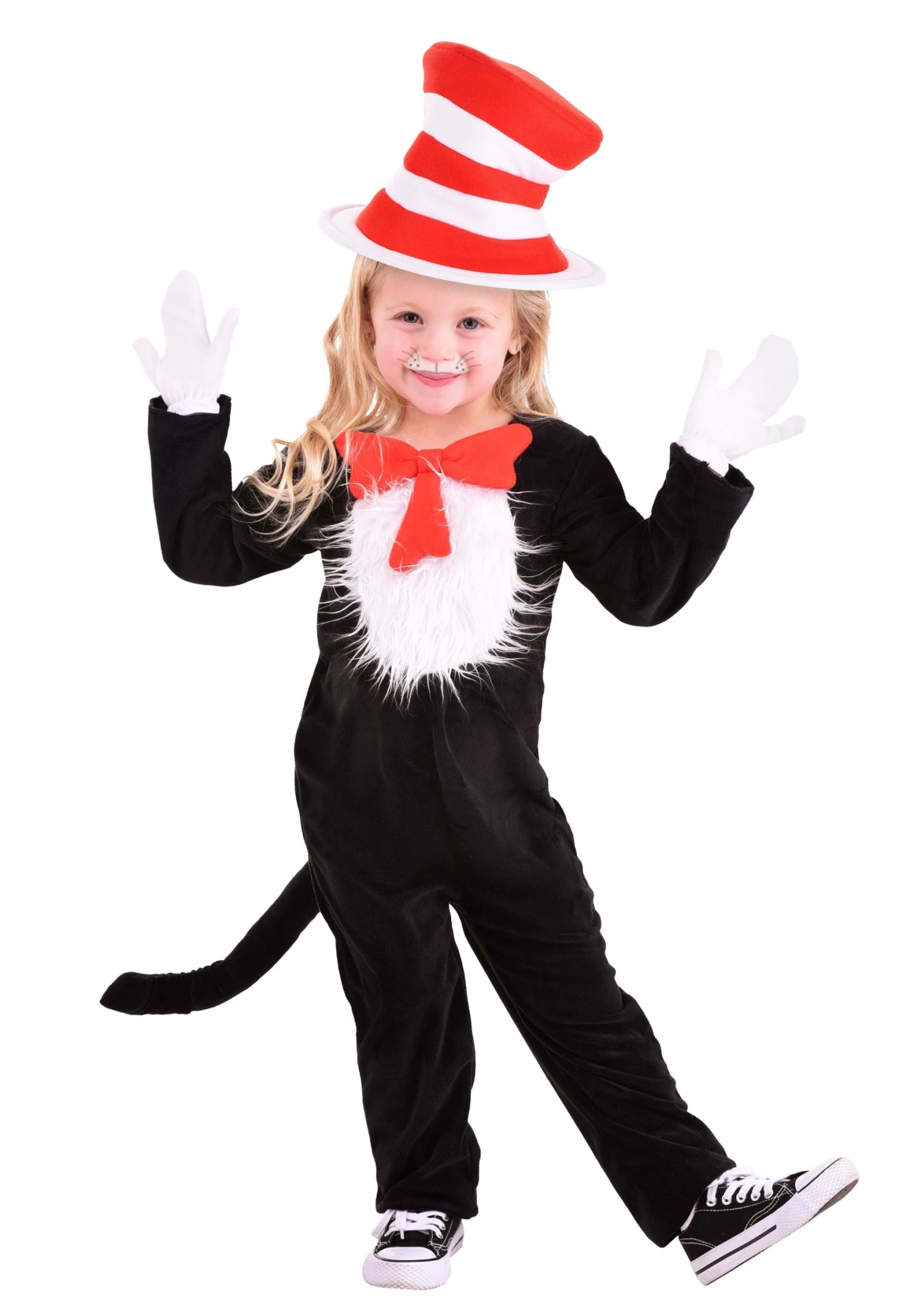 Cat In The Hat Toddler Costume 4 Cat In The Hat Toddler Costume - Image 2