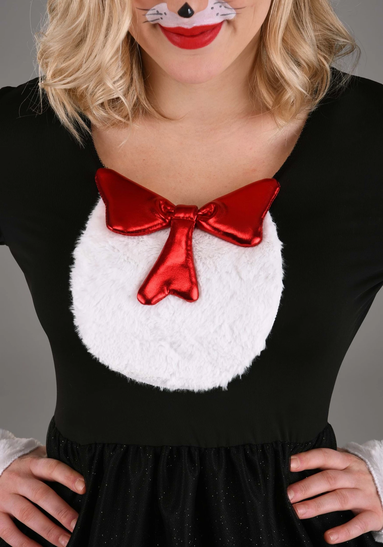 Women's Cat In The Hat Costume 6 Women's Cat In The Hat Costume - Image 4