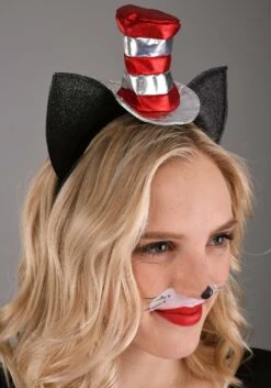 Women's Cat In The Hat Costume 12 Women's Cat In The Hat Costume -Halloween Costumes cat in the hat womens costume alt 4