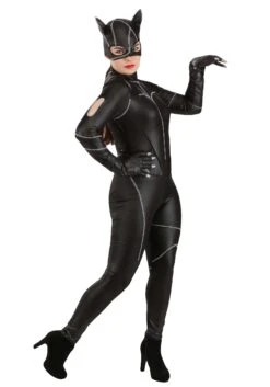 Women's Catwoman Deluxe Costume 13 Women's Catwoman Deluxe Costume -Halloween Costumes catwoman deluxe adult costume alt 5