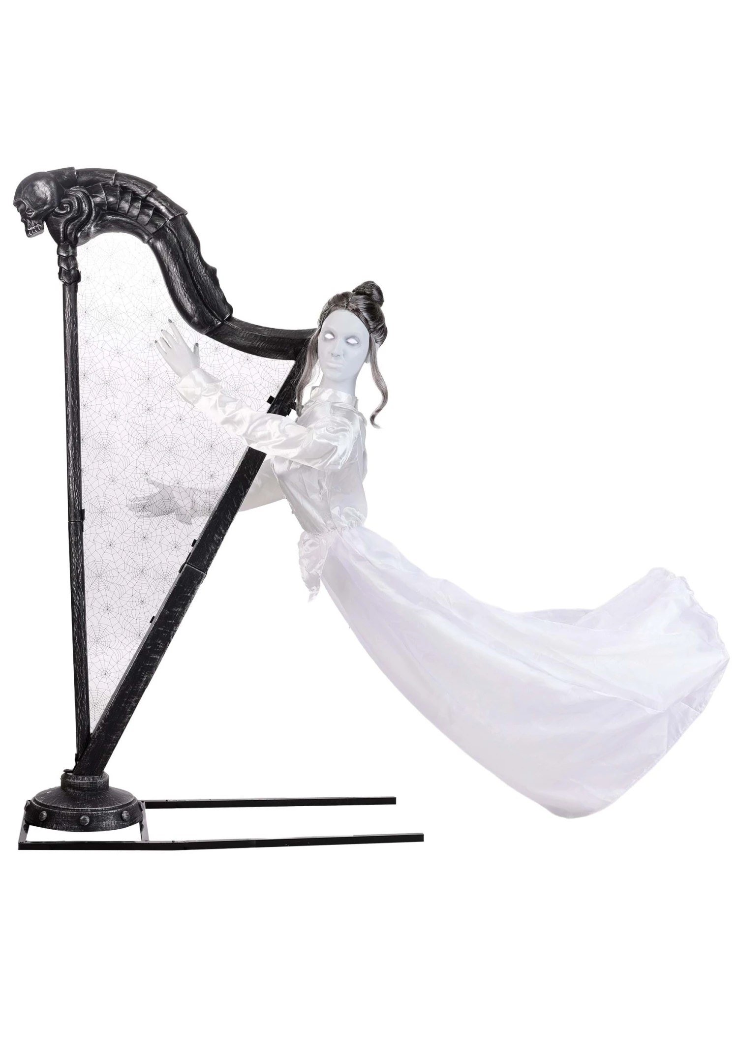 5.5FT Celeste The Restless Ghost Harp Animatronic Decoration - Tekky 8 5.5FT Celeste The Restless Ghost Harp Animatronic Decoration - Tekky - Image 6