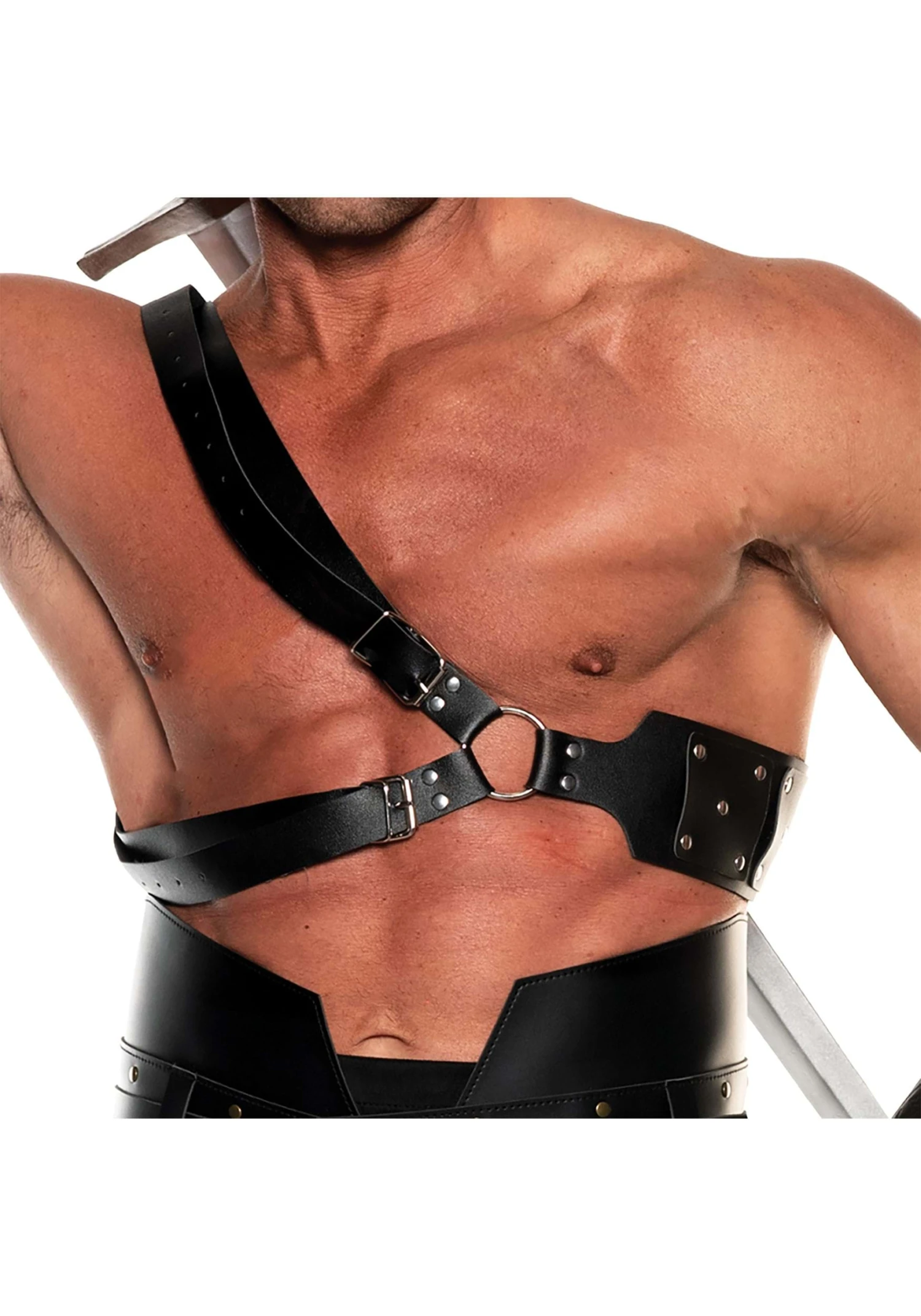 Celtic Costume Sword Back Sling Accessory 3 Celtic Costume Sword Back Sling Accessory