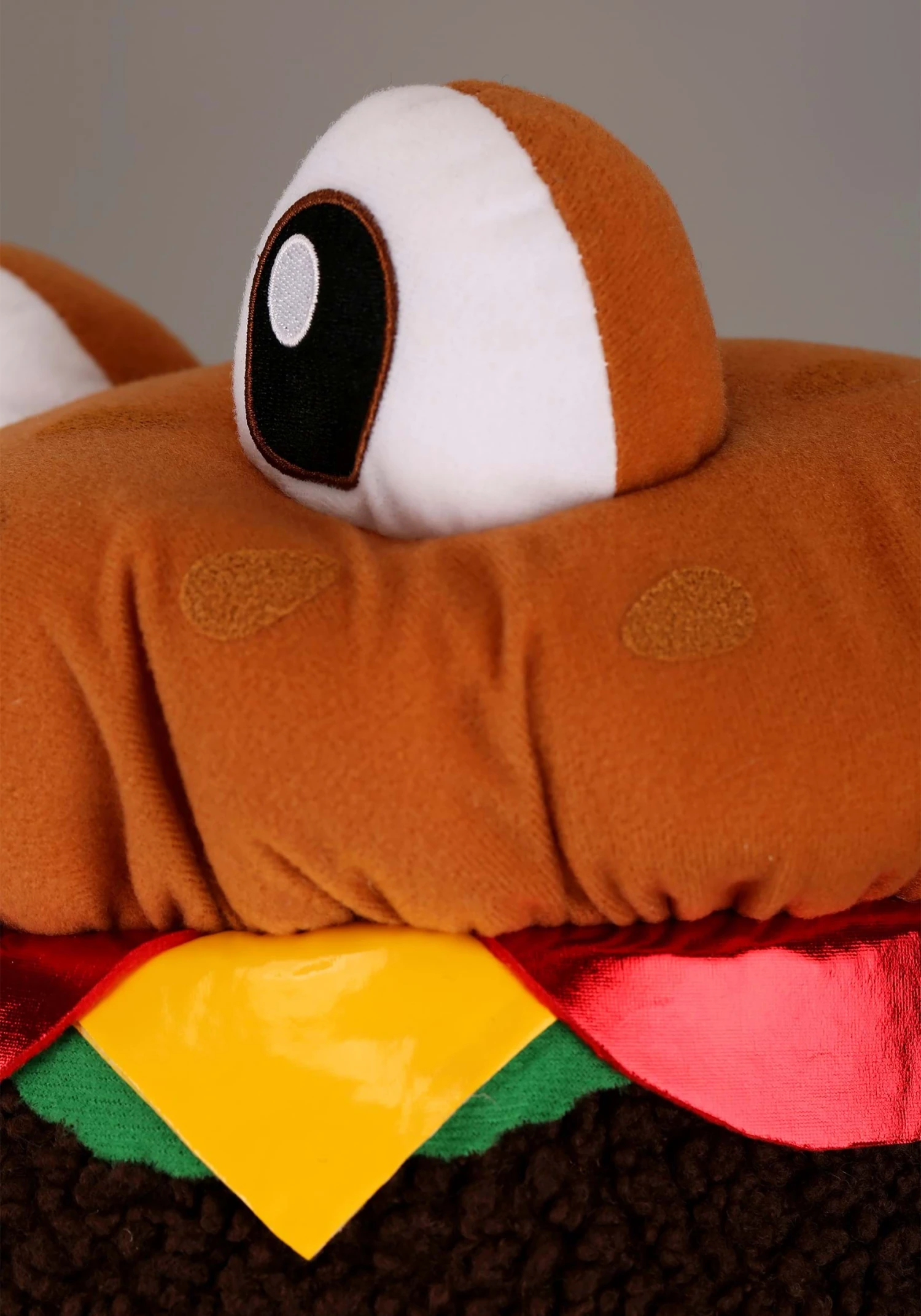 Soft Cheeseburger Jawesome Costume Hat 6 Soft Cheeseburger Jawesome Costume Hat - Image 4